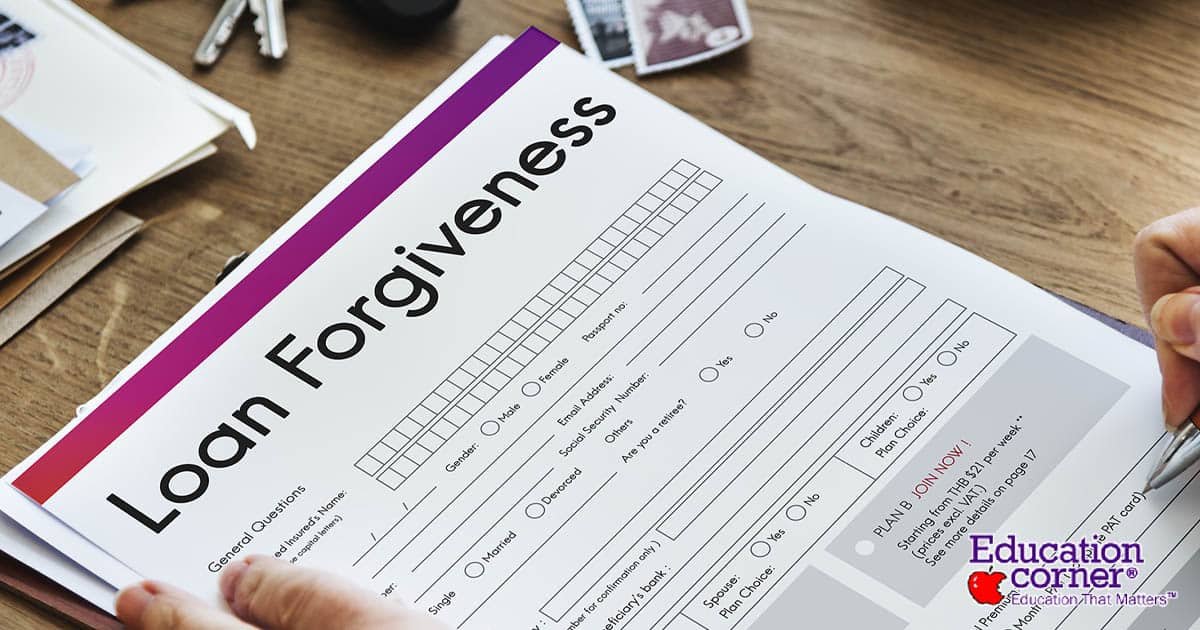 Student loan forgiveness programs for teachers