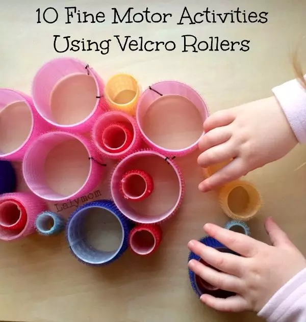 ine Motor Skills Activities Using Velcro Rollers