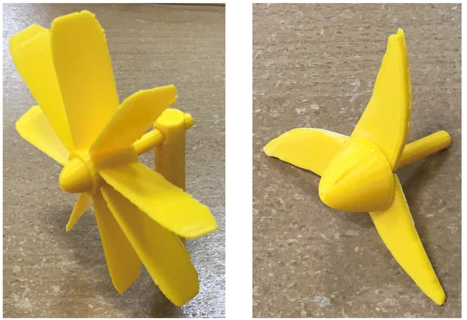 3D printed wind turbine