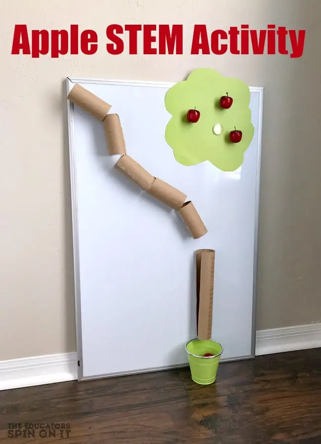 Apple Stem Activity for Preschoolers