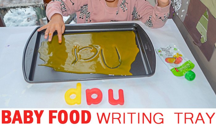 Baby Food Writing Tray