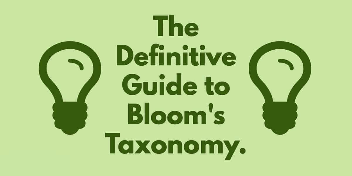 Guide to Bloom’s Taxonomy