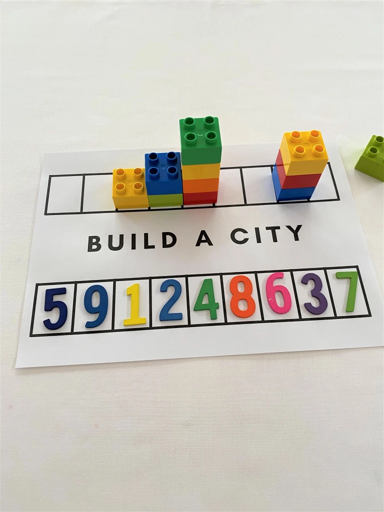 Build A City Lego Math