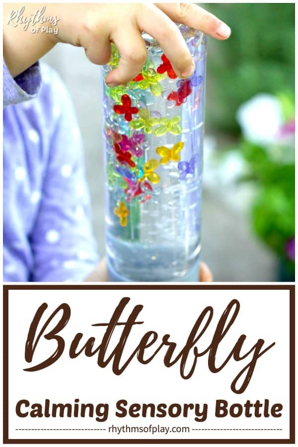 DIY Butterfly Sensory Bottle