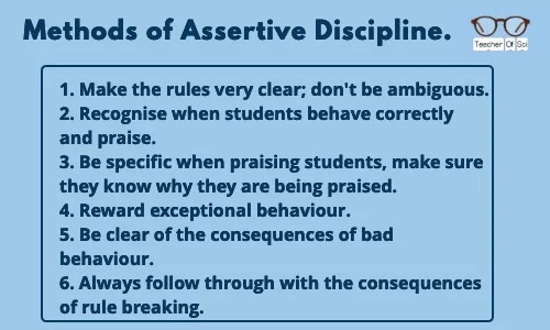 Canters methods of assertive discipline