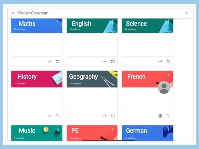 Choose-your Class Google Classroom