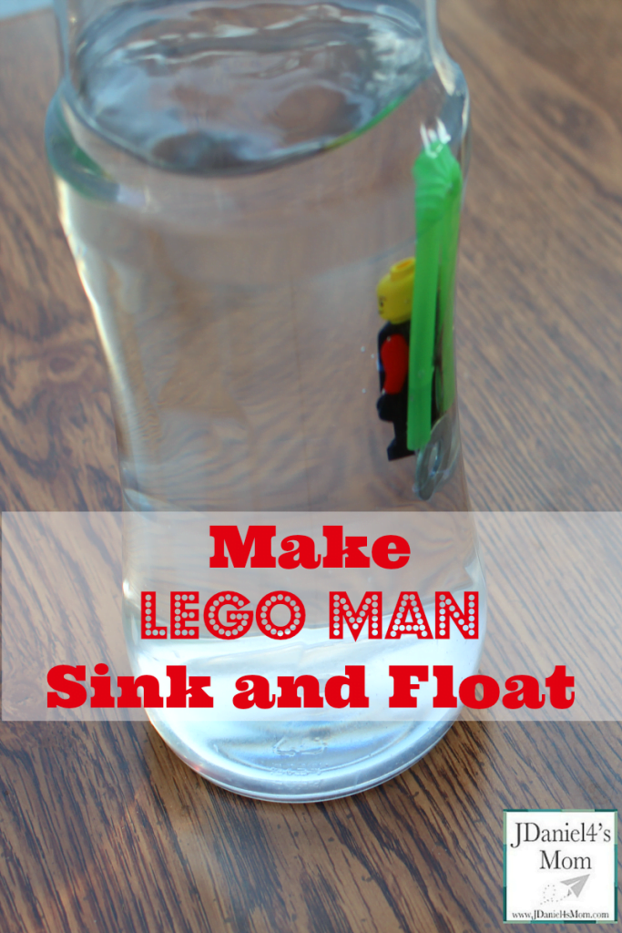 Sink and Float Lego Man!