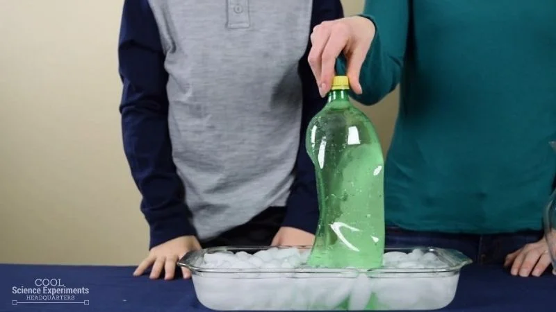 science projects for middle school students Crush a Plastic Bottle
