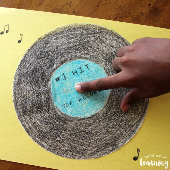 Coffee Filter Vinyl Record Craft