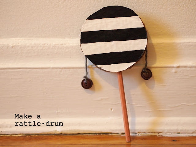 Make a Rattle Drum