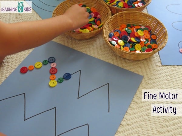 Fine Motor Workstation or Centre Activity