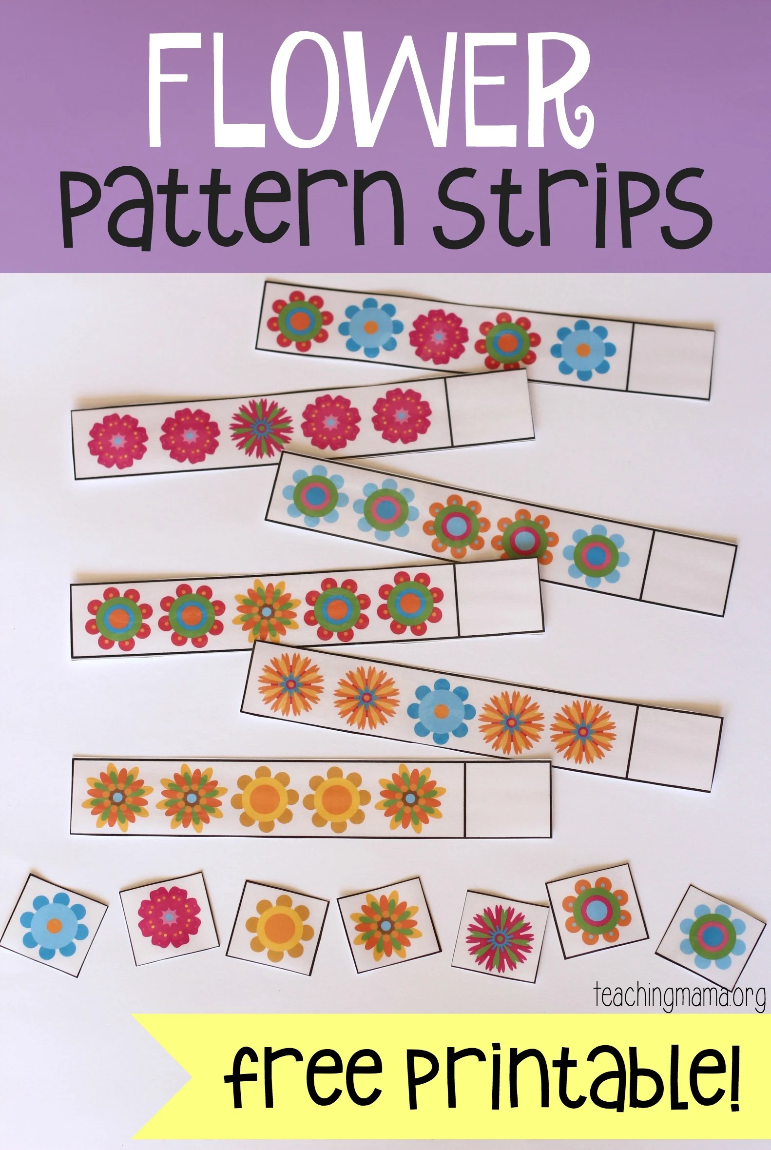 Flower Pattern Strips