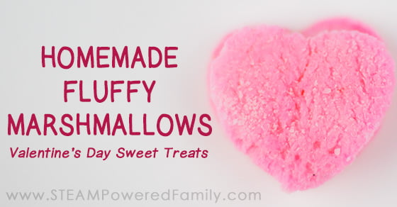 home-made fluffy marshmallows