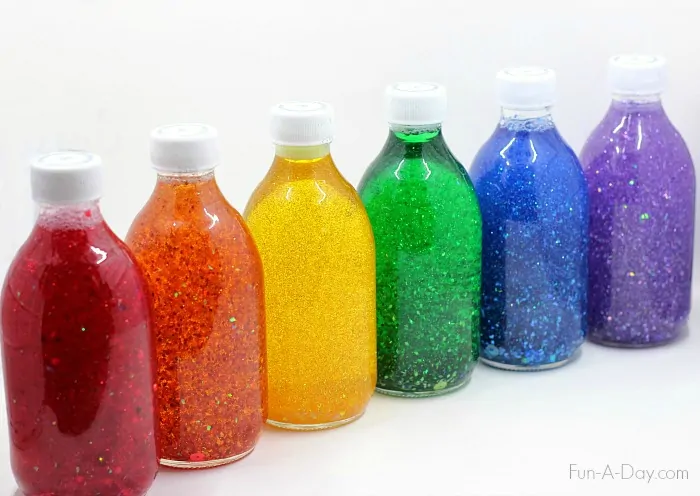 Gorgeous Glitter Jars