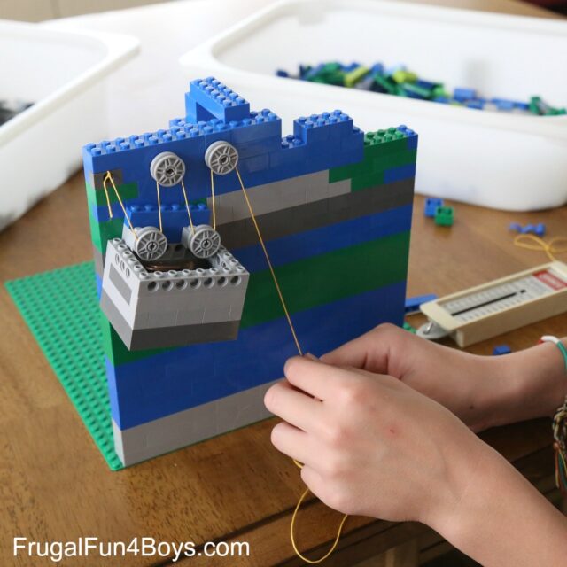 LEGO Pulleys