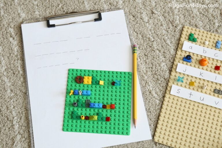 Write Coded Messages with LEGO Bricks