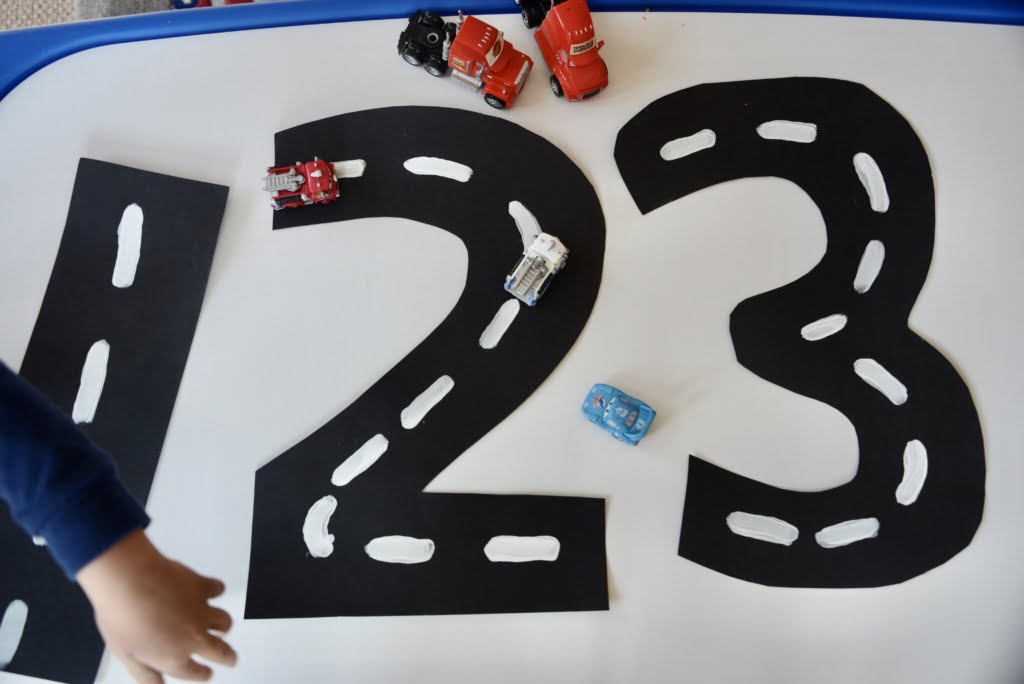 Number Track Roads