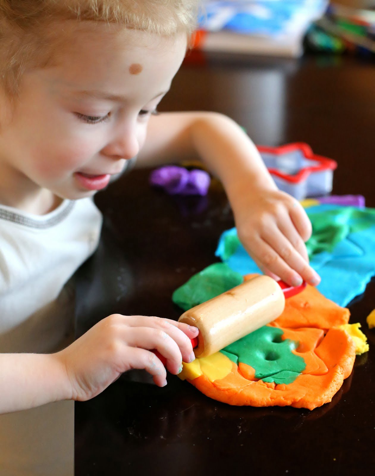 Edible Gluten Free No Cook Playdough