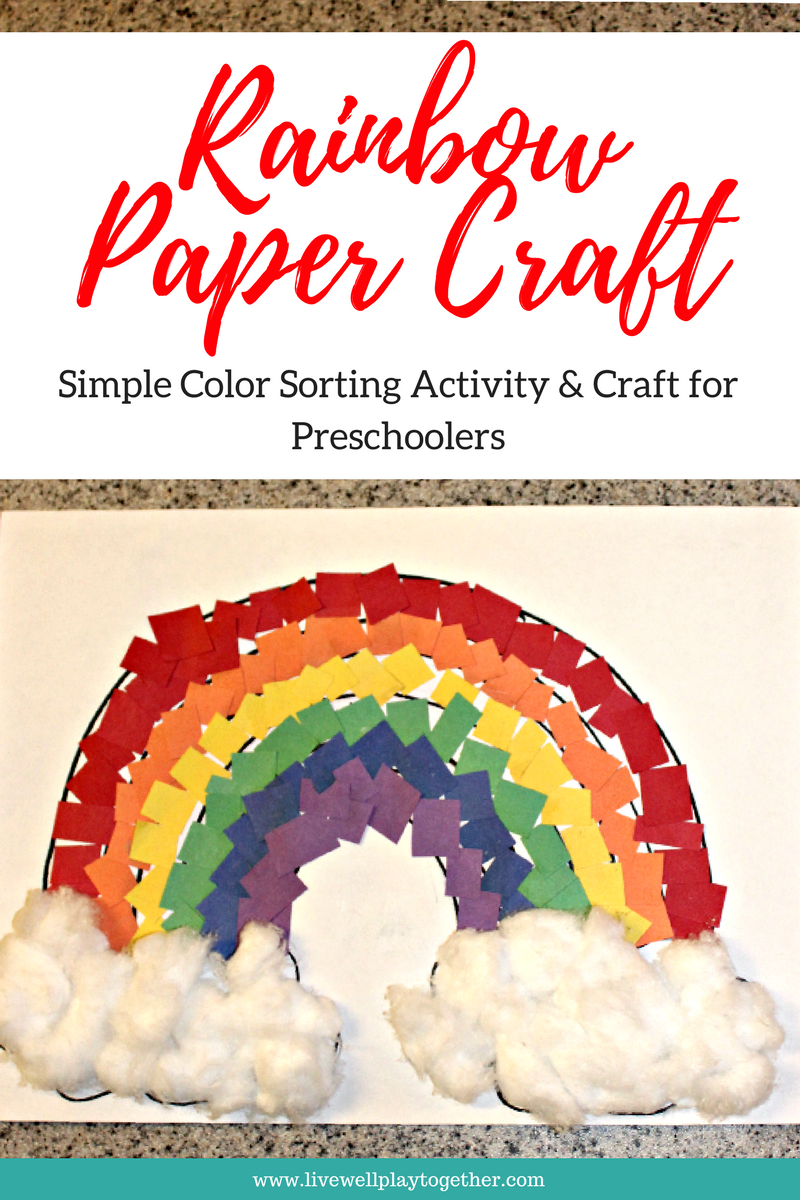 Rainbow Paper Craft 