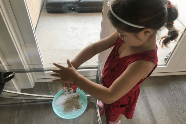 Salt and Pepper Static Electricity Experiment