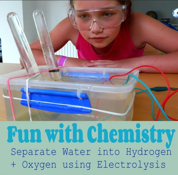 Separate Water Into Hydrogen And Oxygen Using Electrolysis