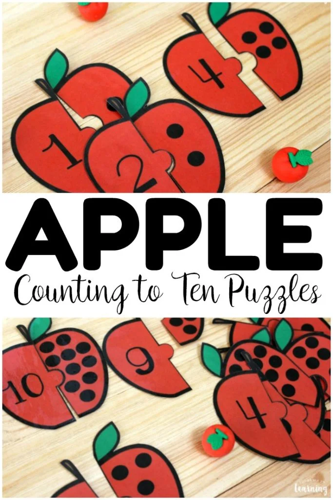 Fun Preschool Counting Puzzles