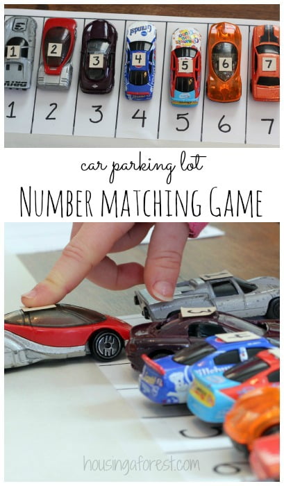 Number Matching Game for Toddlers