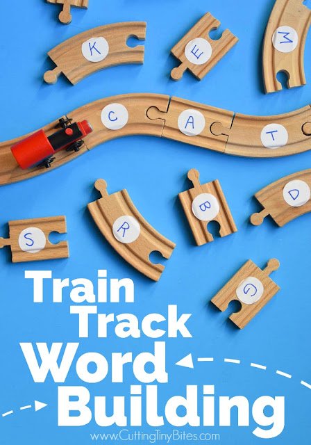 Train Track Word Building