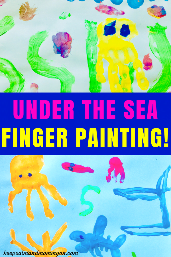 Under the Sea Finger Painting Ideas!
