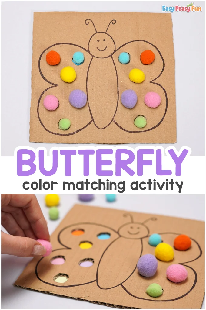 Butterfly Color Matching Activity
