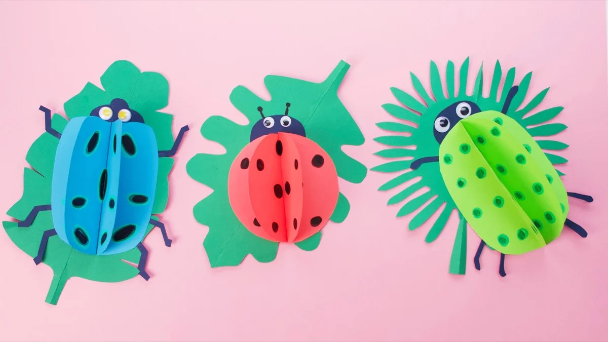 Polka Dot Bug Craft