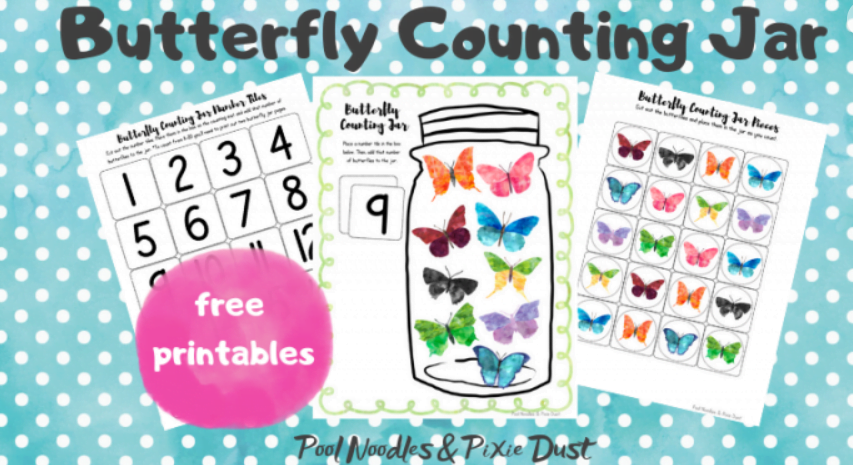 Butterfly Counting Jar