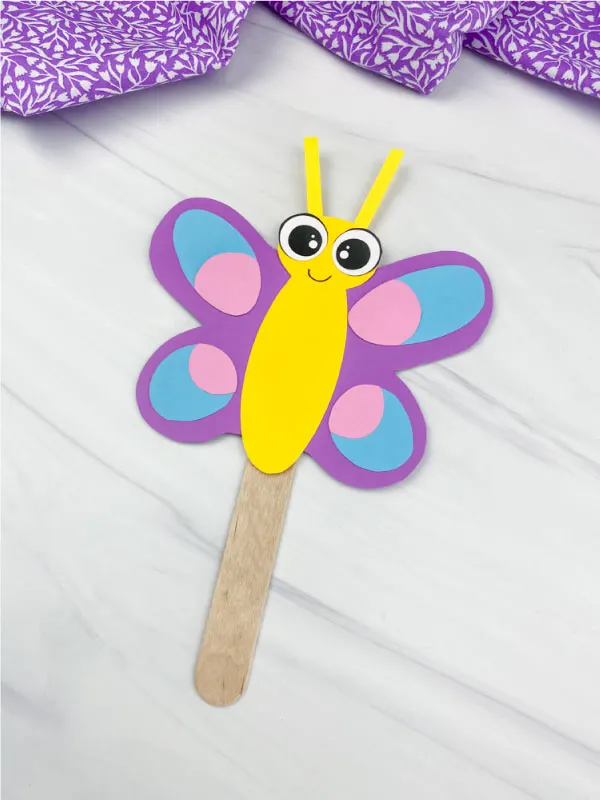 Butterfly Stick Puppet