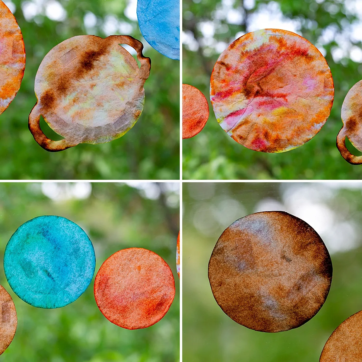 Coffee Filter Planets