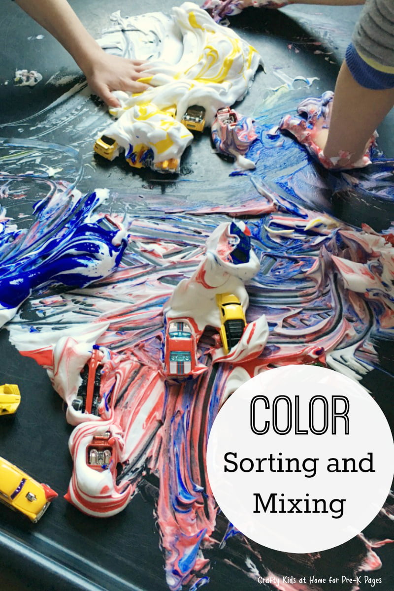 Transportation Color Sorting and Mixing