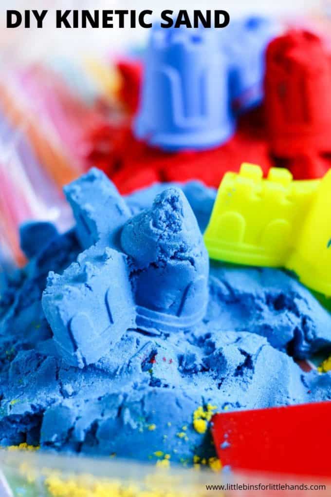 Colored Kinetic Sand Recipe