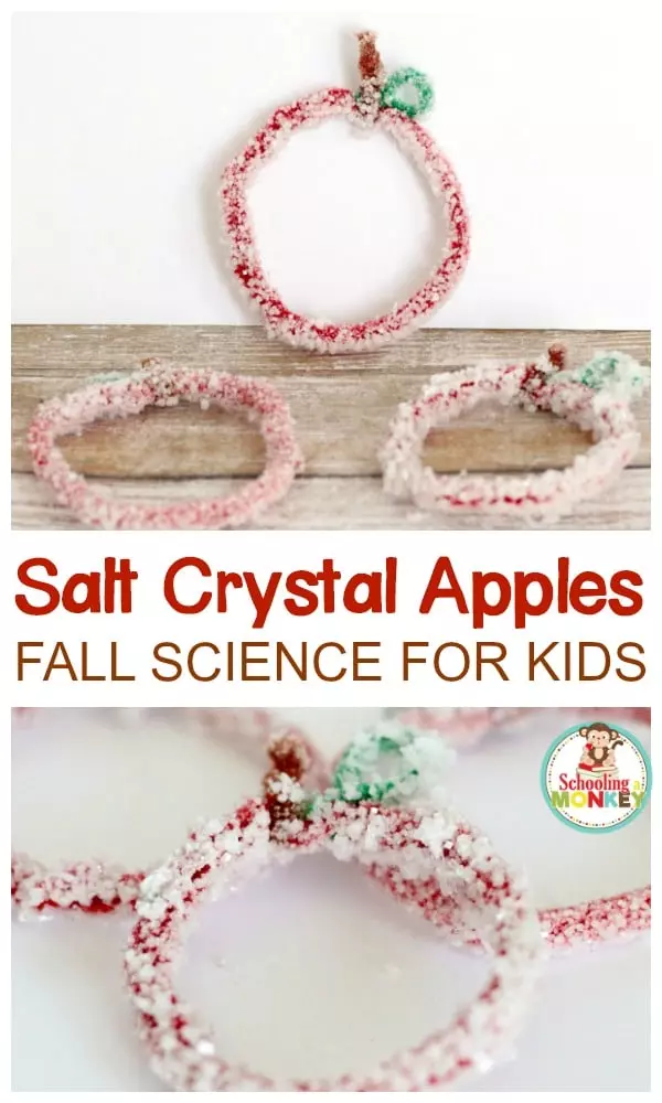 Make Salt Crystal Apples