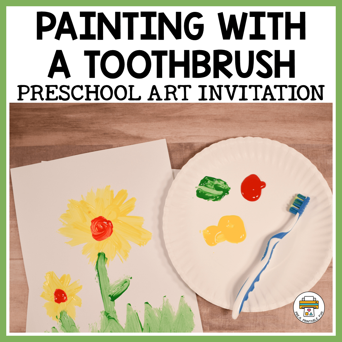 Toothbrush Painting