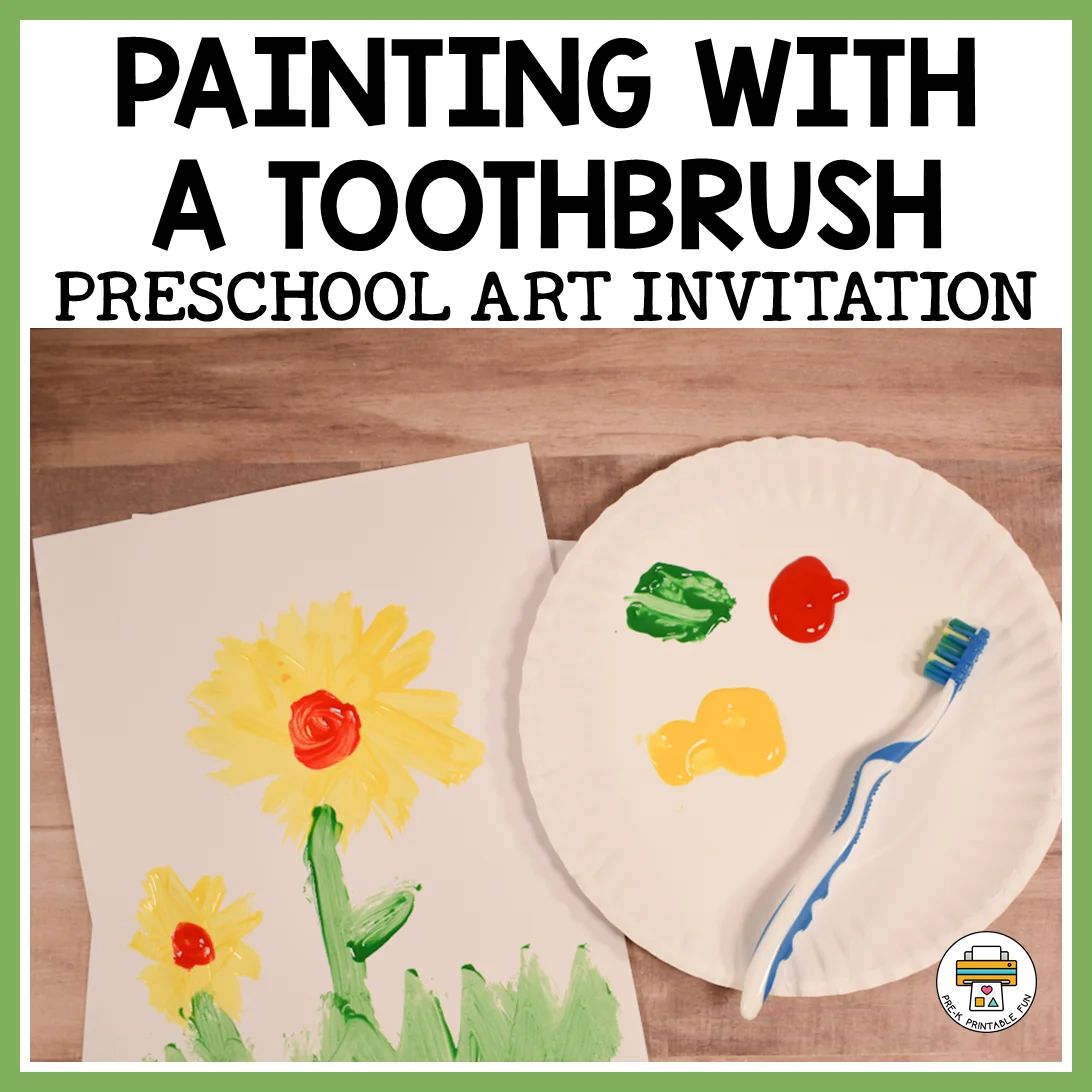 Toothbrush Painting