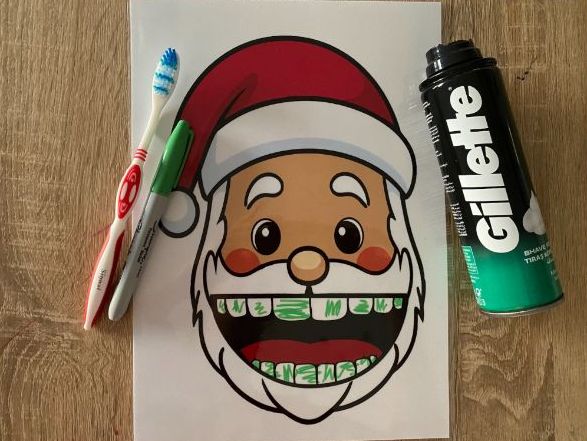 Brush Santa!