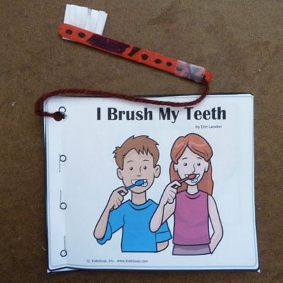 I Brush My Teeth Booklet and Craft