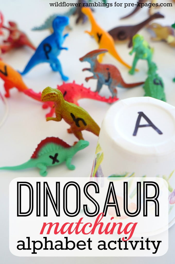 Dinosaur Alphabet Matching