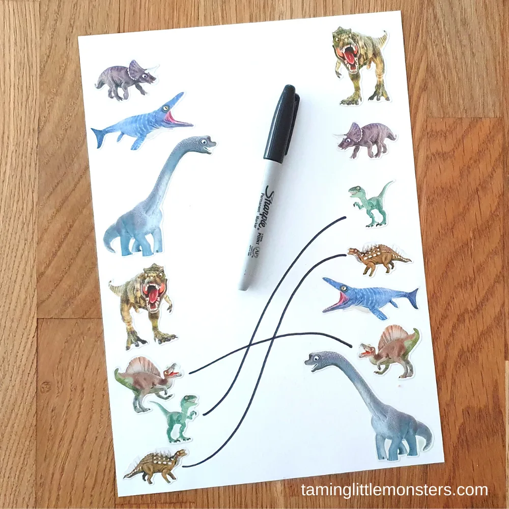 Dinosaur Matching Game