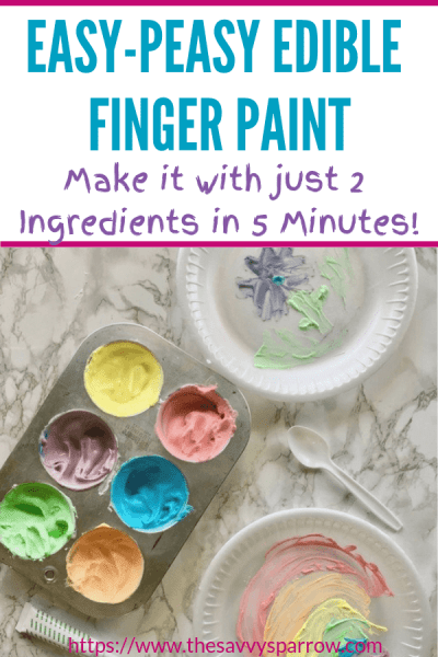 Edible Finger Paint