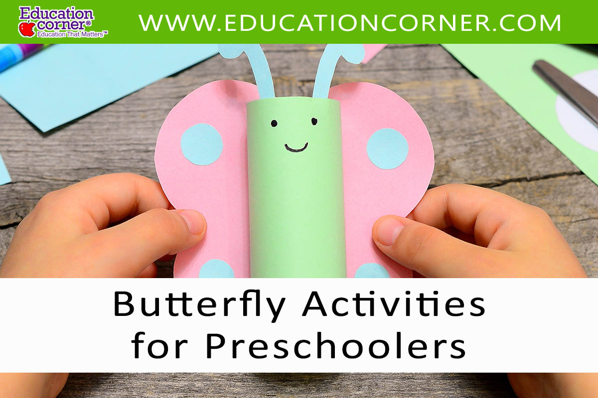 Butterfly activities for kids and prescoolers