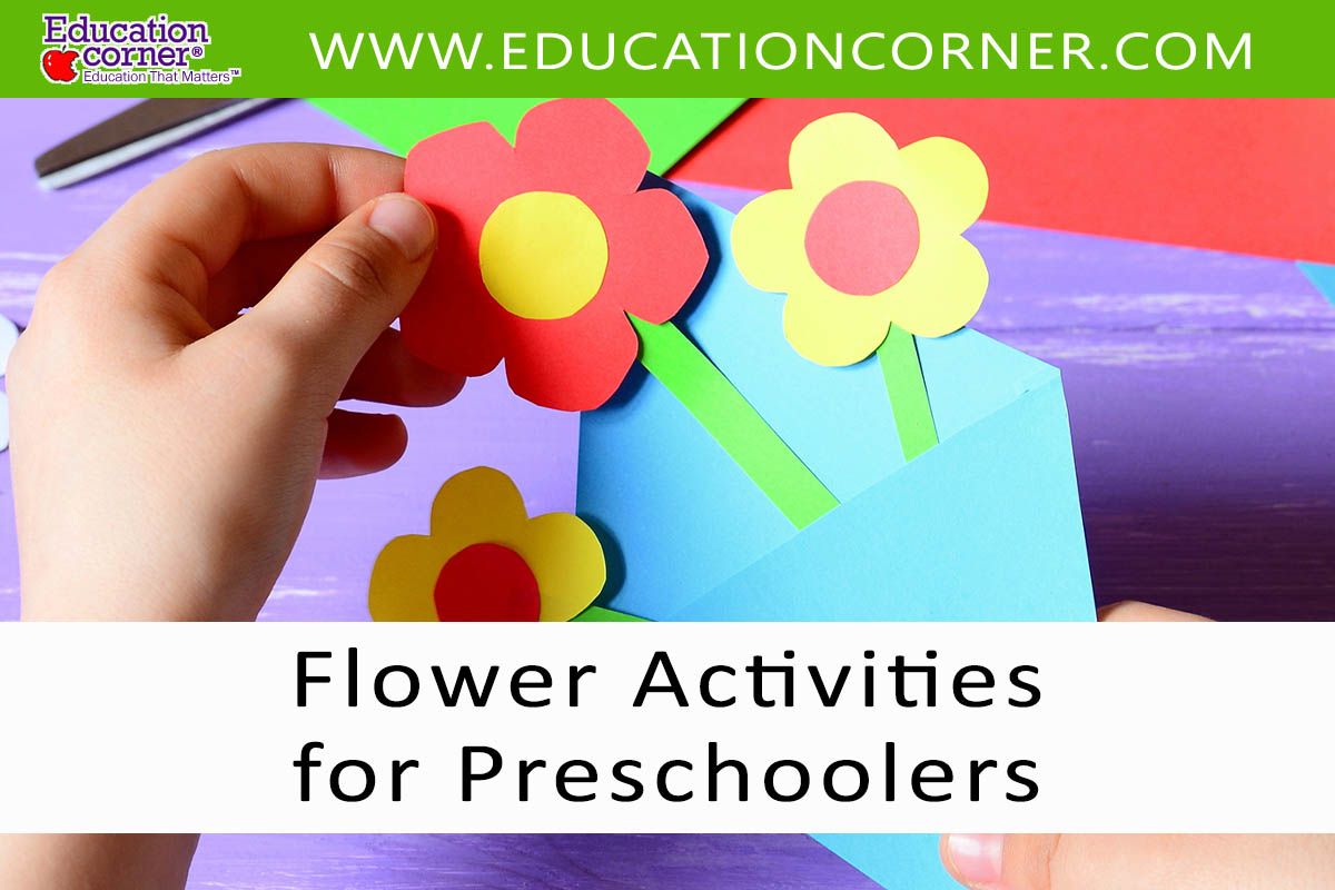Flower activities for kids and preschoolers