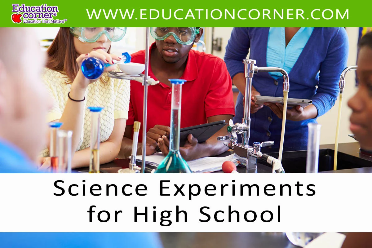 High school science experiments