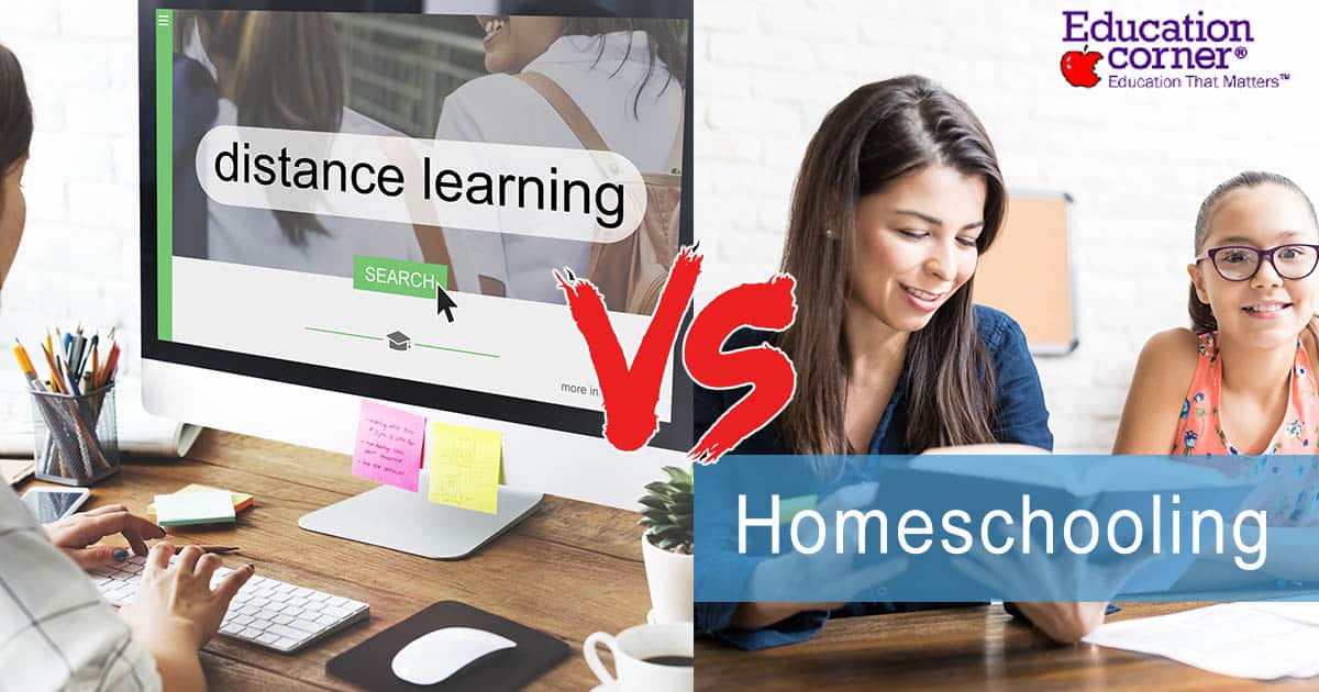 Homeschool vs Distance Learning