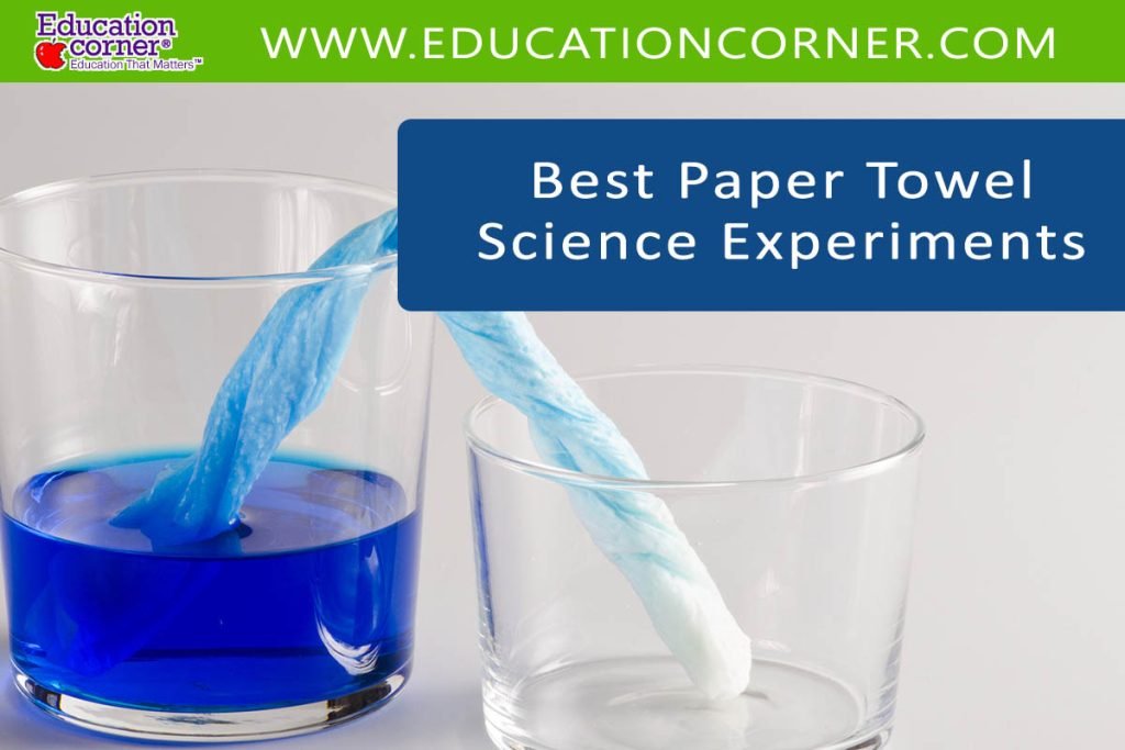 Top 8 Paper Towel Science Experiments Education Corner