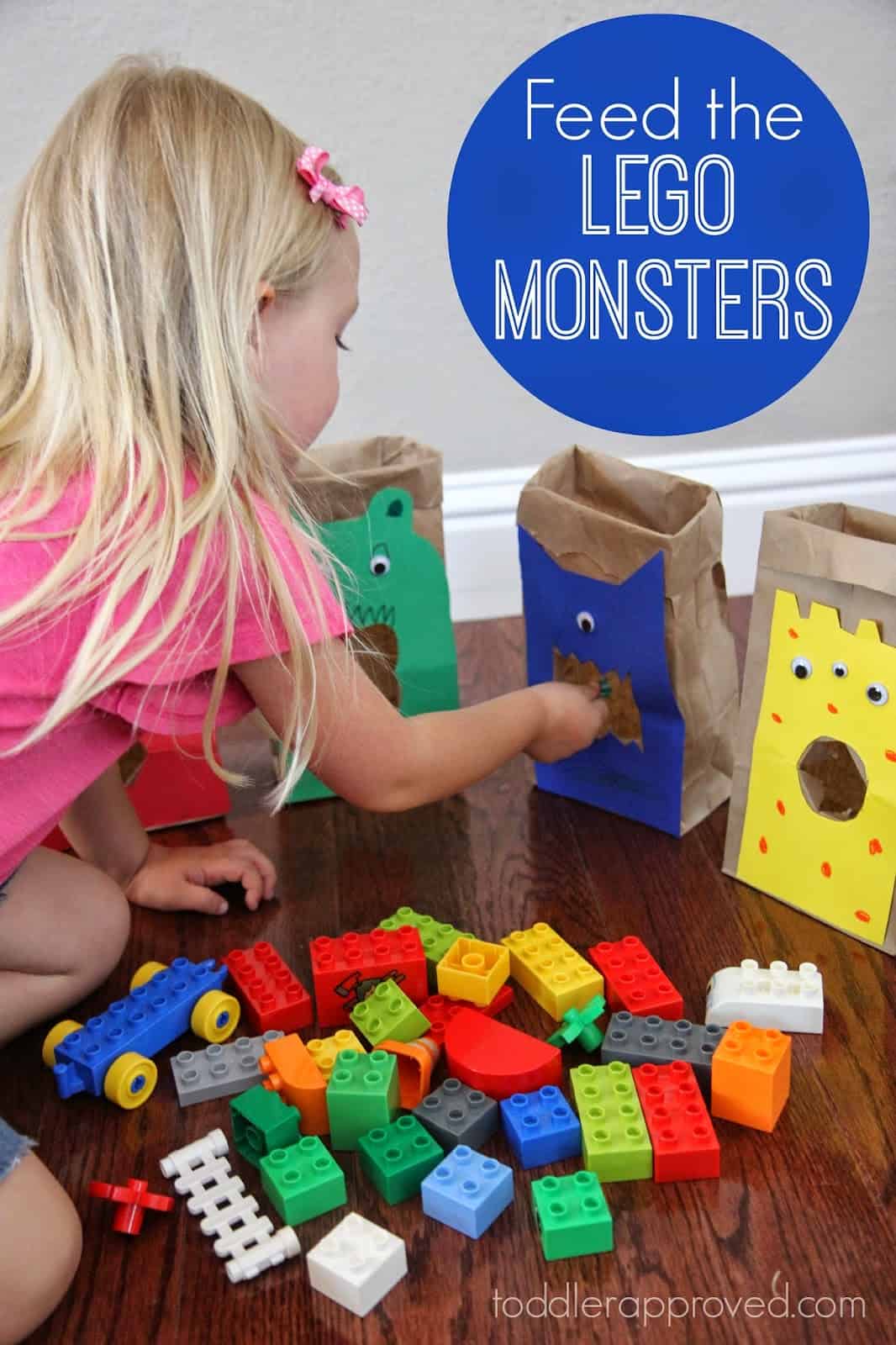 Feed the LEGO Monsters Shapes